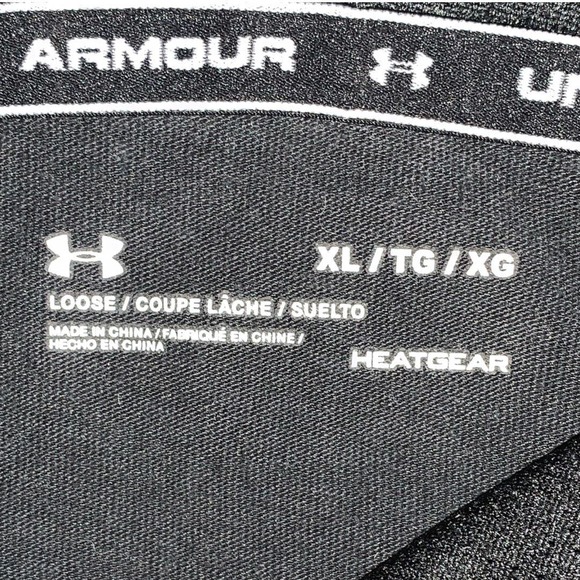 Under Armour Black Short Sleeve Hoodie Tee - Picture 4 of 4